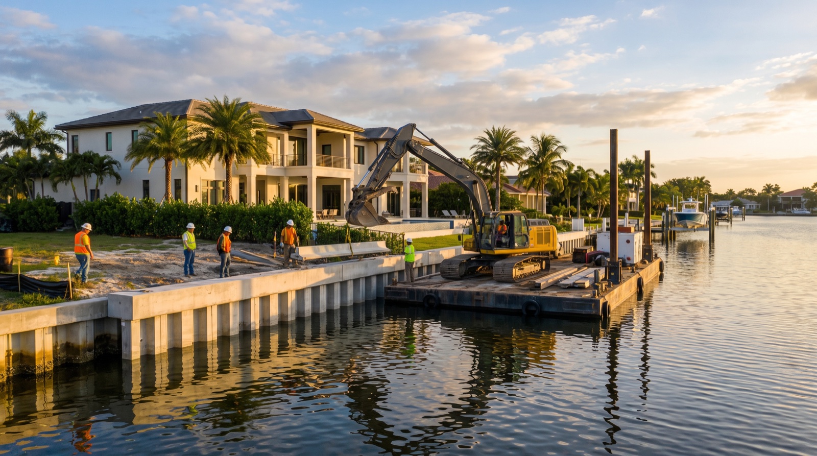 Cape Coral's Foreclosure Ranking Means More Canal Homes With Neglected Seawalls