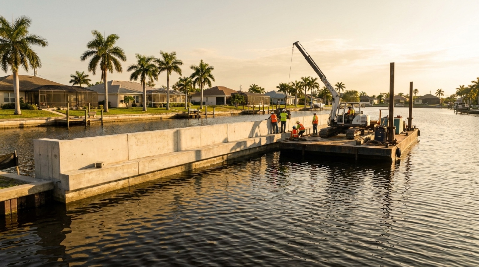 How Much Does Seawall Repair Cost in Cape Coral? (2026 Pricing Guide)